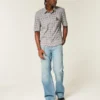 Mediumvaskede, afslappede bootcut-jeans Mediumvaskede, afslappede bootcut-jeans
