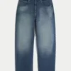 Mediumvaskede Eagle Graphic Skater Baggy Jeans Mediumvaskede Eagle Graphic Skater Baggy Jeans