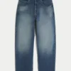 Mediumvaskede Eagle Graphic Skater Baggy Jeans Mediumvaskede Eagle Graphic Skater Baggy Jeans