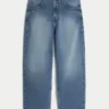 Mediumvaskede skaterbaggyjeans Mediumvaskede skaterbaggyjeans