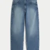 Mediumvaskede skaterbaggyjeans Mediumvaskede skaterbaggyjeans