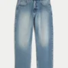 Mediumvaskede skaterbaggyjeans Mediumvaskede skaterbaggyjeans