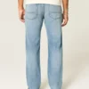 Mediumvaskede straight jeans Mediumvaskede straight jeans