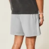 Mid-Thigh Knit Logo Soccer Shorts Mid-Thigh Knit Logo Soccer Shorts