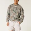 Midt på låret Linen-blanding Pull-On Shorts