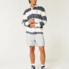 Midt på låret Linen-blanding Pull-On Shorts