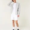 Midt på låret Linen-blanding Pull-On Shorts