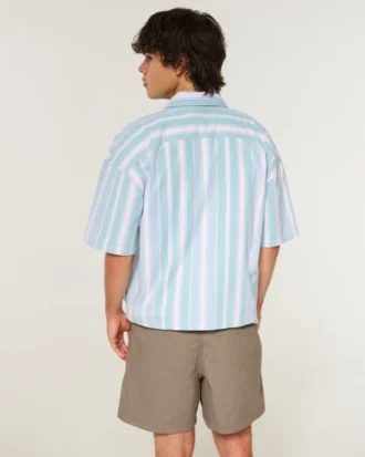 Midt på låret Linen-blanding Pull-On Shorts