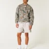 Midt på låret Linen-blanding Pull-On Shorts