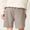 Midt på låret Linen-blanding Pull-On Shorts