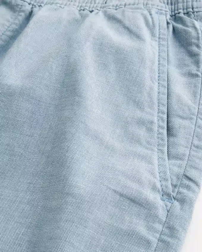 Midt på låret Linen-blanding Pull-On Shorts