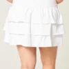 Mini-skort med flæser