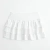 Mini-skort med flæser
