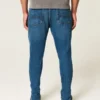 Mørkvaskede atletiske skinny jeans Mørkvaskede atletiske skinny jeans