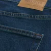 Mørkvaskede løse jeans