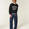 Mørkvaskede skaterbaggyjeans Mørkvaskede skaterbaggyjeans