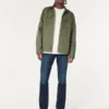 Mørkvaskede, slim fit jeans