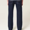 Mørkvaskede straight jeans Mørkvaskede straight jeans