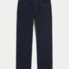 Mørkvaskede straight jeans Mørkvaskede straight jeans