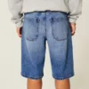 Mørkvaskede superbaggy denimshorts Mørkvaskede superbaggy denimshorts