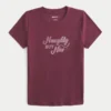 Naughty But Nice grafisk baby-T-shirt Naughty But Nice grafisk baby-T-shirt