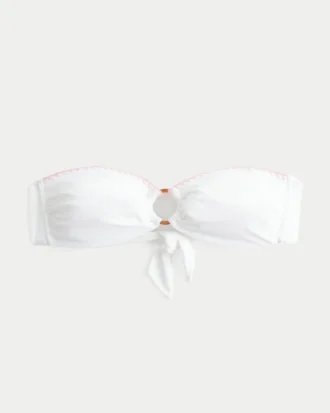 O-ring bandeau bikini-top