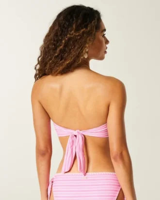 O-ring bandeau bikini-top