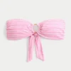 O-ring bandeau bikini-top