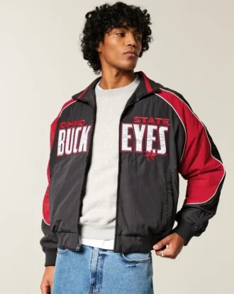 Ohio State University Buckeyes grafisk vindjakke Ohio State University Buckeyes grafisk vindjakke