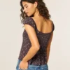 On/Off-the-Shoulder Scoop Babydoll Top On/Off-the-Shoulder Scoop Babydoll Top