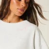 Oversized sweatshirt med sløjfe på ryggen fra årgang ’26 Oversized sweatshirt med sløjfe på ryggen fra årgang ’26