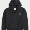 Paris Saint-Germain F.C. Grafisk hættetrøje med lynlås Paris Saint-Germain F.C. Grafisk hættetrøje med lynlås