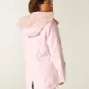 Parka med imiteret pelsfor Parka med imiteret pelsfor