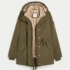 Parka med imiteret pelsfor Parka med imiteret pelsfor
