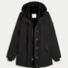 Parka med imiteret pelsfor Parka med imiteret pelsfor