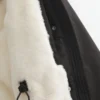 Parka med imiteret pelsfor Parka med imiteret pelsfor