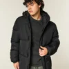 Parka-pufferjakke