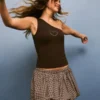 Plaid Bubble Mini Skirt Plaid Bubble Mini Skirt