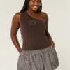 Plaid Bubble Mini Skirt Plaid Bubble Mini Skirt
