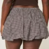 Plaid Bubble Mini Skirt Plaid Bubble Mini Skirt