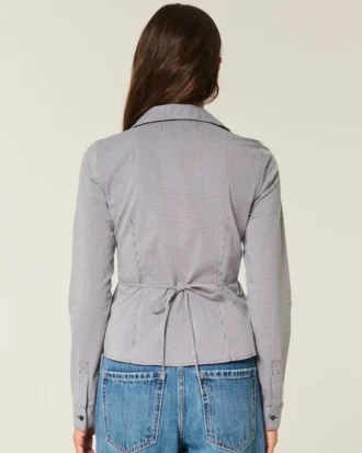 Poplin-skjorte med knapper