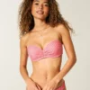 Push-up balconette bikini-top