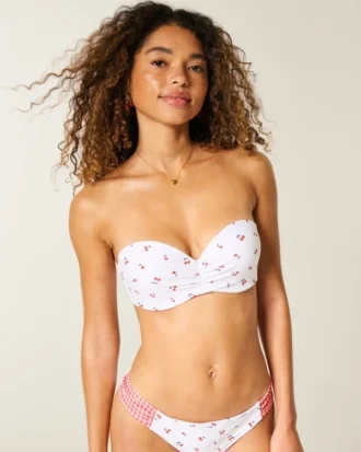 Push-up balconette bikini-top