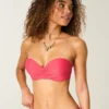 Push-up balconette bikini-top