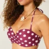 Push-up balconette bikini-top