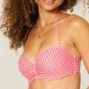 Push-up balconette bikini-top