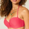 Push-up balconette bikini-top