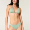 Ribbet bikinitrusser