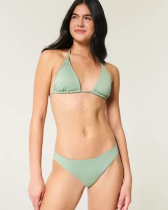 Ribbet bikinitrusser