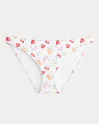 Ribbet bikinitrusser